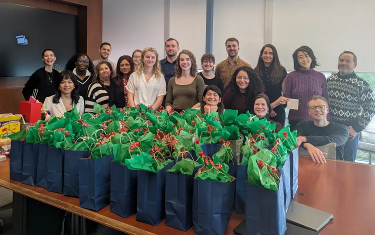 QMUNITY Care Packages - Group Photo